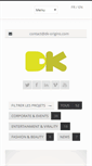 Mobile Screenshot of dk-origins.com